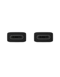 Samsung - (1m / 5A) PD 100W USB C auf USB C Verbindungskabel Ladekabel Power Delivery (EP-DN975BBEGWW) - Schwarz